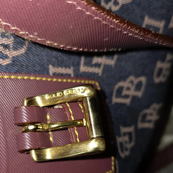 Dooney & Bourke Denim Monogram Tote - Picture 6 of 10